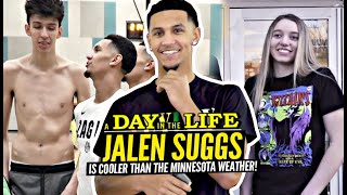 Jalen Suggs Kicks It w/ Paige Bueckers & Goes 1v1 vs Chet Holmgren In His Day In The Life!