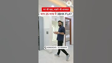 Luxury 3-BHK Flat in Delhi | Flat for SALE with 90% Loan, Lift, Parking, 2- Side Balcony near Metro