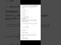 CAT IPMAT - AM GM - number system - tough - 12 Nov 2024