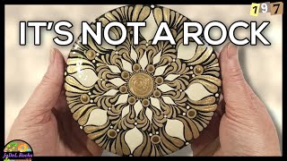 Mandala Painting Tutorial On Rounded Wooden Box