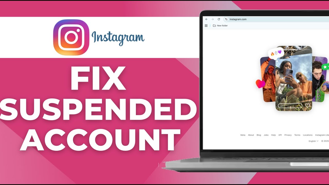 How To Fix Suspended Instagram Account - YouTube