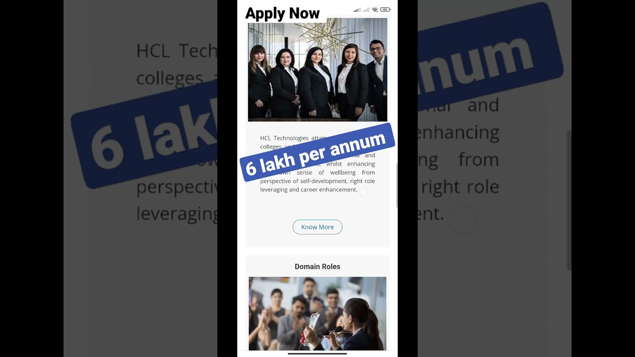 HCL vacancy for B.tech/B.E , MBA, B.A, BCA 