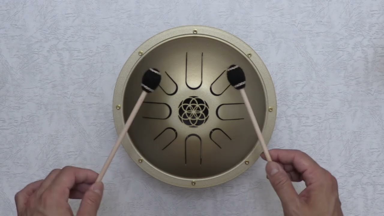 タングドラム/ソルフェジオ周波数 1分で心が整う】8つのソルフェジオ周波数を奏でるタングドラム - YouTube
