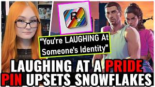 Gamers LAUGH At Rockstar Pride Pin & Shills Are FURIOUS, Say We're DISGUSTING For Making JOKES