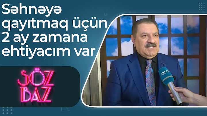 Ağadadaş Ağayev – Səhnəyə qayıtmaq üçün 2 ay zamana ehtiyacım var – Söz Baz