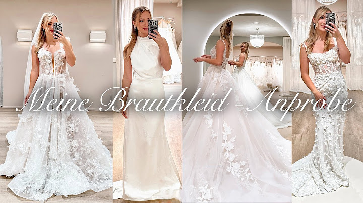 Come Wedding Dress Shopping with me - Meine Brautkleid-Anprobe!