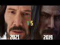 Rendered Keanu revees(2019 vs 2021)