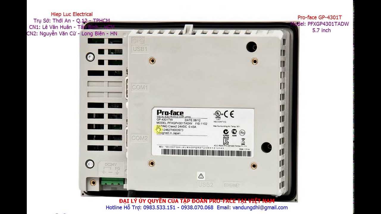 Giá Màn Hình Proface GP-4301TW, PFXGP4301TADW,