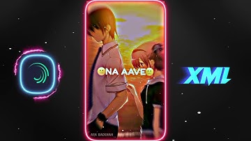 Priyo Tumare Chara Amtha Muhurto Onak Koster 🥺🥀 || #xml #alightmotion #am_editors_bd