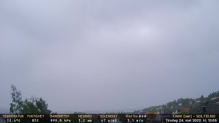 Timelapse Cam 1 - 24. mai 2022