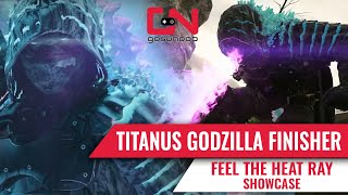 Titanus Godzilla Finishing Moves Showcase, Godzilla Feel the Heat Ray Finisher - COD MW3 Season 3