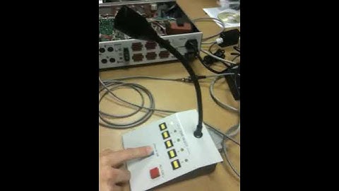 DPM105 Paging Microphone