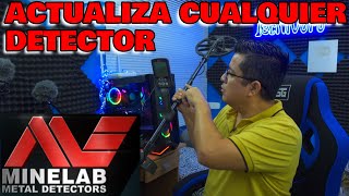 Actualizar el software a mi detector MINELAB equinox 600 / 700 / 800 /900