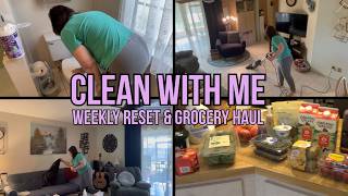 Complete Weekly Home Reset | Cleaning &amp; Grocery Haul