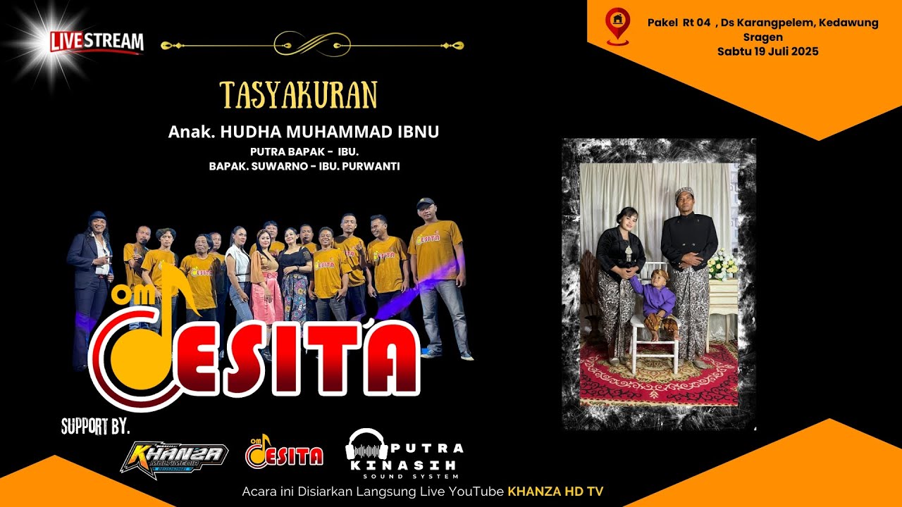 🔴 LIVE OM DESITA DJADOEL || TASYAKURAN 