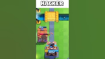 Pro vs Me vs Hacker 🤯🔥#clashroyale#shorts