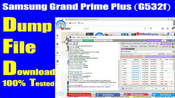 Samsung Grand Prime Plus (G532f) MTK6737 Dead Fix Dump File 100% Tested