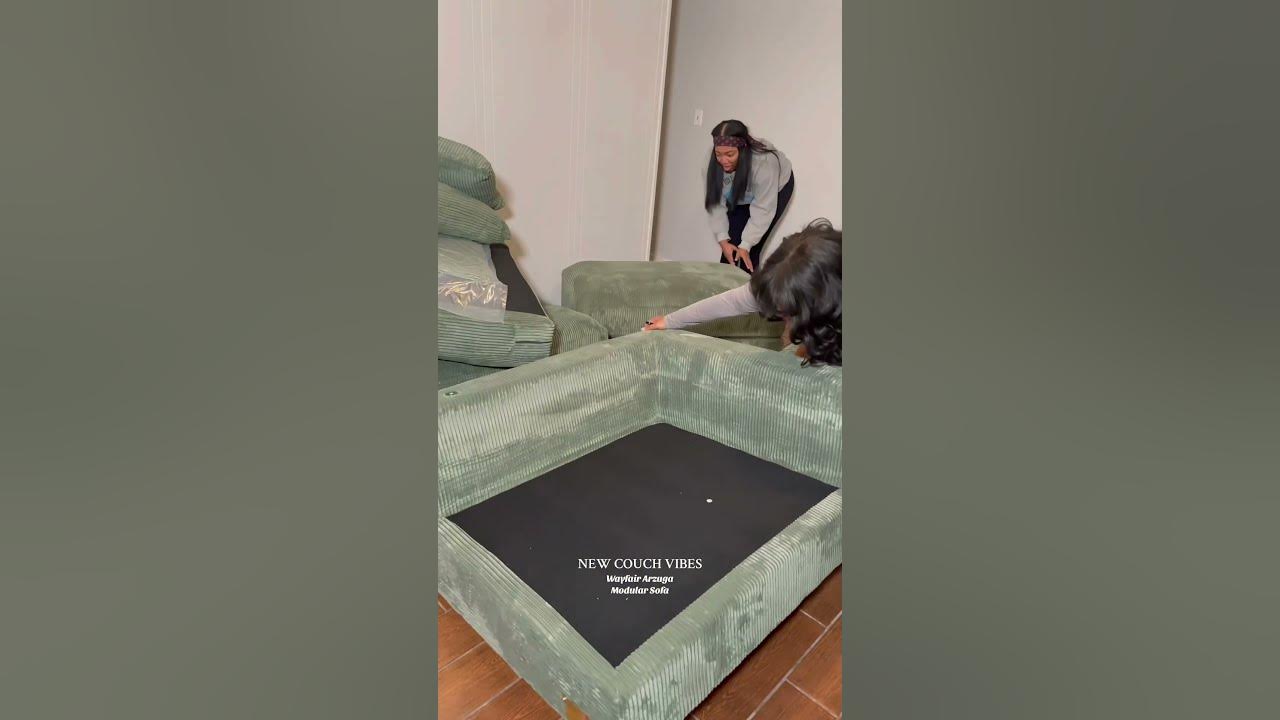 Wayfair furniture is SO easy to put together!!! #newcouch #modularsofa Wayfair furniture is SO easy to put together!!! #newcouch #modularsofa
