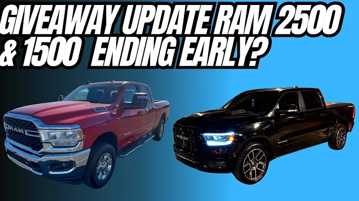 GIVEAWAY UPDATE RAM 1500 & 2500 IS ONE ENDING EARLY?