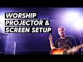 Budget-Friendly Projector and Screen for Churches