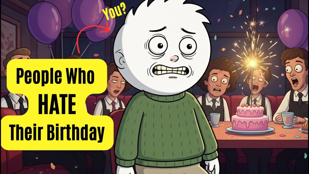 The Psychology of People Who HATE Their Birthday