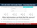 Fractions Review Quiz for Third Graders