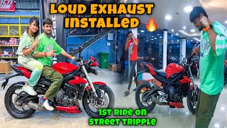 Apni Street Tripple Loud Hogaya🔥| Aur Sreya Ko New Superbike Boht Pasand Agaya😍