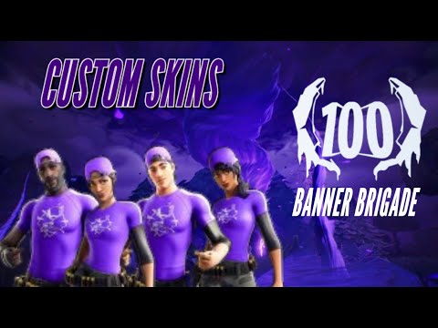 Fortnite New Banner Brigade Gameplay Youtube
