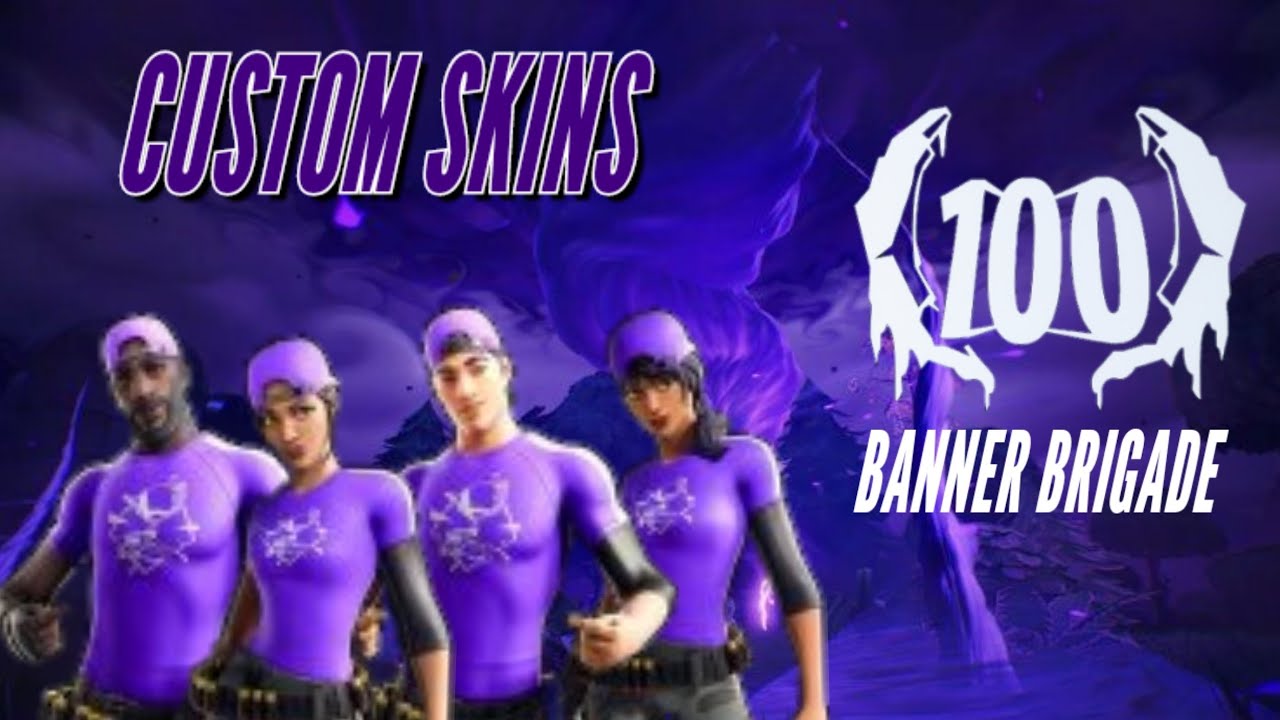 FORTNITE - *NEW* BANNER BRIGADE GAMEPLAY