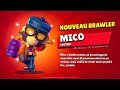 Je vous prsente mico le nouveau brawler gratuit  et dautres nouveauts