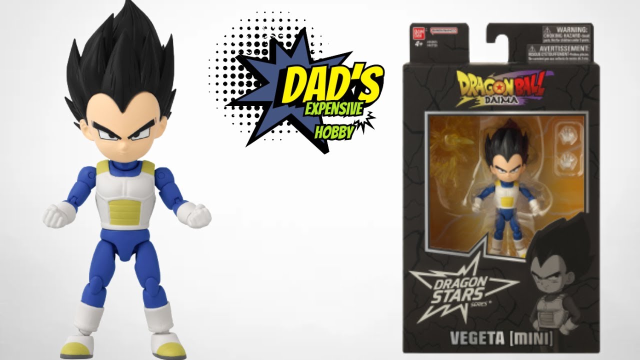 Dragon Stars Vegeta Mini Figure Dragon Ball Super Hero Dragon Stars Vegeta 1/2-Inch Action Figure main image 1