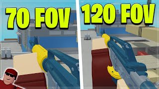 Which Is The Best FOV In Arsenal? (Roblox)