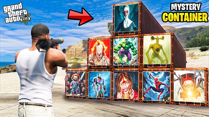 Franklin Opens EVERY MYSTERY CONTAINER in GTA 5