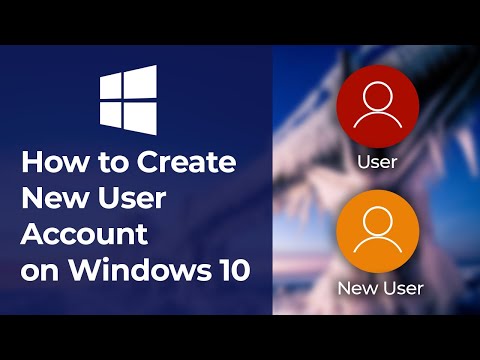 How to create New User account on Windows 10 | Guest User Account