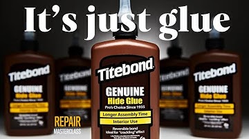 Hide glue vs wood glue
