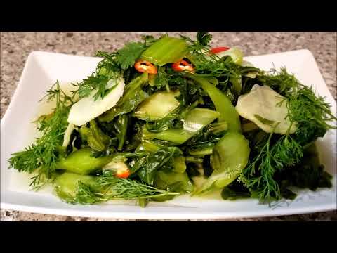 Dưa muối • Pickled mustard greens – MM Bon Appétit