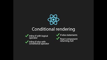 ReactJs Tutorial:17 Render Component Conditionally| Ternary Operator in ReactJs