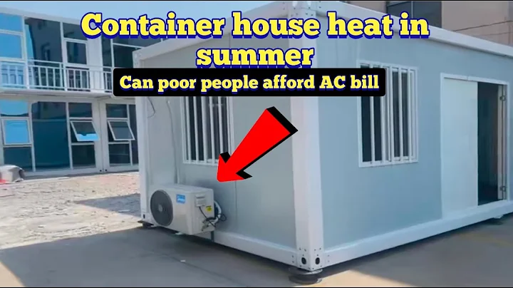 Jamaican Container Homes Summer Heat Can Poor People Afford high AC Electricity Bill In Jamaica