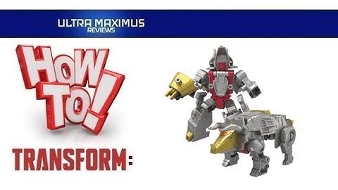 💥 How to Transform Core Class Dinobot Slug (Slag) | Transformers Legacy Evolution