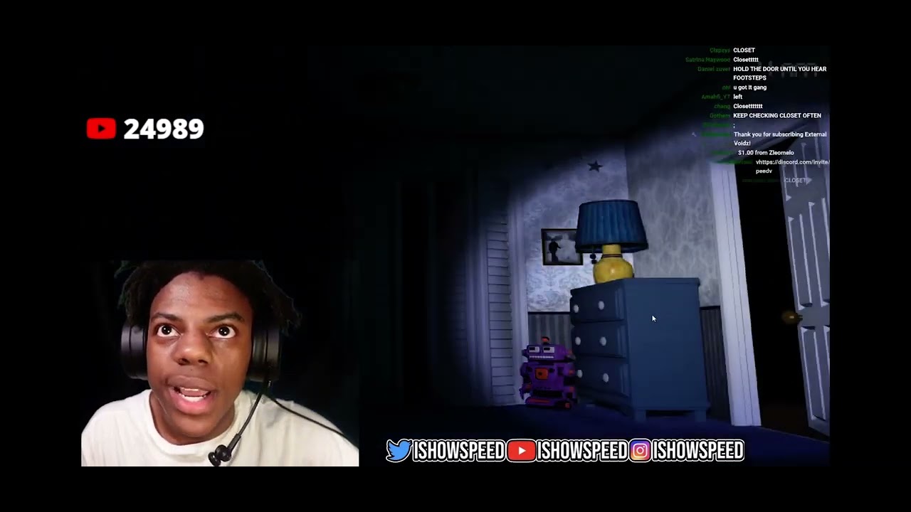 Speed Says The Hard R After Jump Scare