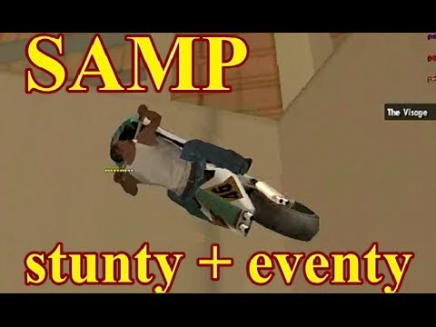 GTA SA Multiplayer ► Stunty a eventy