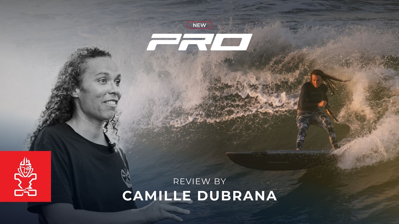 New Starboard PRO wave SUP: fast, thin rails, radical turns | Review by Camille Dubrana