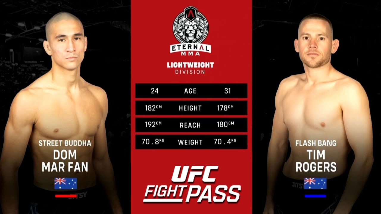 Eternal MMA 86: Dom Mar Fan vs Tim Rogers | June 22, 2024