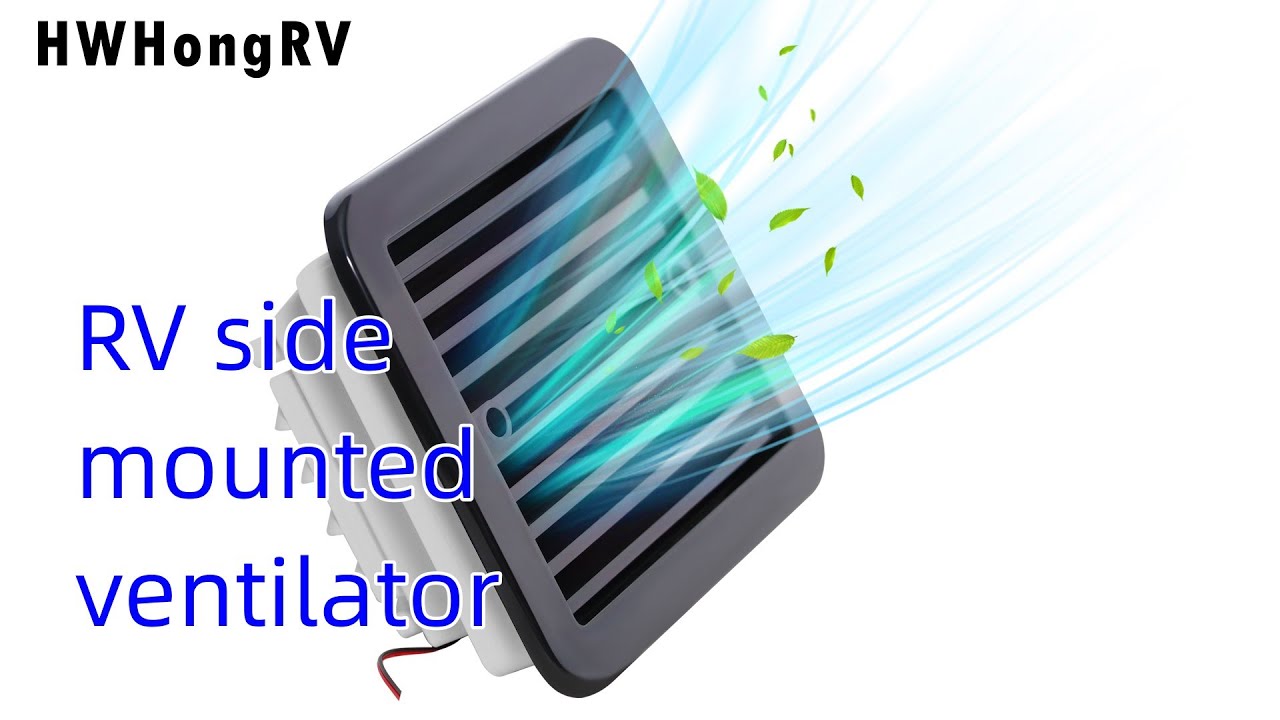 Side-Mounted RV Vent Fan Installation - Enhance Airflow in Your Camper