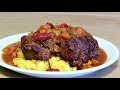 Ossobuco-Geschmorte Rinderbeinscheiben aus dem Ofen-ein Rezept von meinem Vater