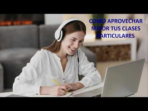 Tips para aprovechar mejor las clases particulares