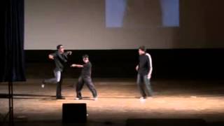 Mime performance @ Waves 2010 -  S.H.I.T.  Mime