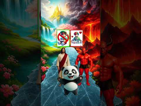 Иисус играет в Roblox и спасает панду! 🎮👼 #иисус #библейскаявикторина #иисусхристос