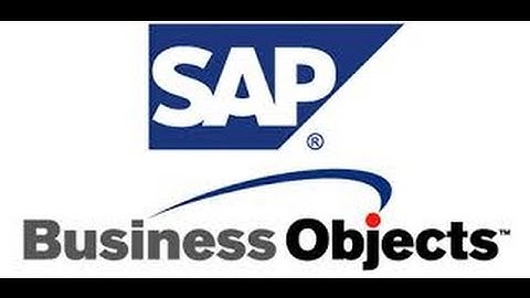 SAP BO (Business Objects) CLASS 1