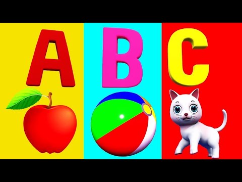 A for apple - Toddler Learning Video Songs, A for Apple, Nursery Rhymes, Alphabet Song for kids